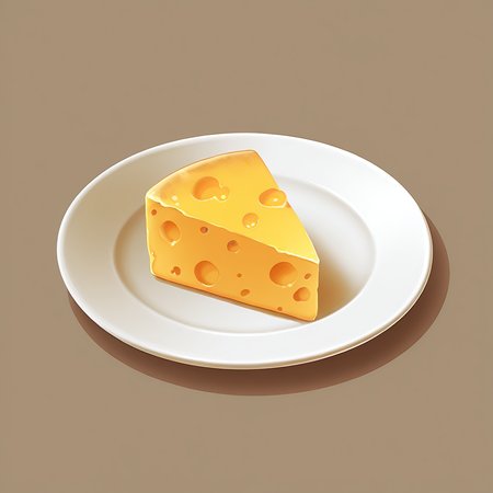 no humans, plate with cheese, solo, softic, simple background <lora:softic_r1:1>
