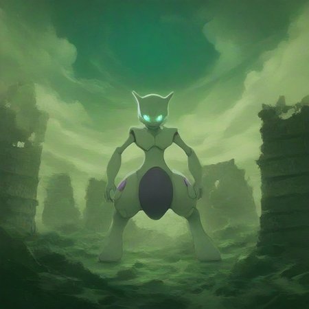 (masterpiece), best quality, A surreal and terrifying  Mewtwo, <lora:MewtwoPokedexIXL:1.0>,, swirling nebula-filled sky. In the foreground, ominous, glowing eyes looms menacingly, surrounded by ruins, otherworldly. The atmosphere is eerie and otherworldly, with glowing mists and a sense of foreboding. The colors are dark with accents of neon purple, green, and blue, creating a chilling and awe-inspiring mood
midjourneyv6.1