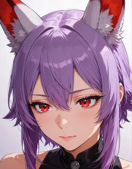 purple girl by me