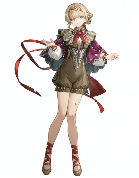 <lora:kubohuahuan-000012:1>,1girl,solo,kubohuahuan,looking at viewer,white background,simple background,full body,, masterpiece, best quality, very aesthetic, absurdres,newest, incredibly absurdres,