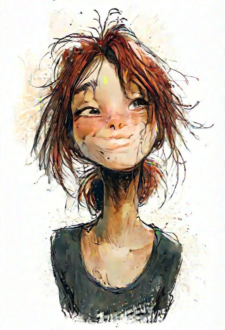 (masterpiece, best quality, highres, high resolution:1.2), extremely detailed, realistic, intricate details, 1girl, solo, red hair, Tousled Updo, widow's peak, open mouth, blush, freckles,