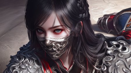 元龙 阿七 A female character in Chinese animation