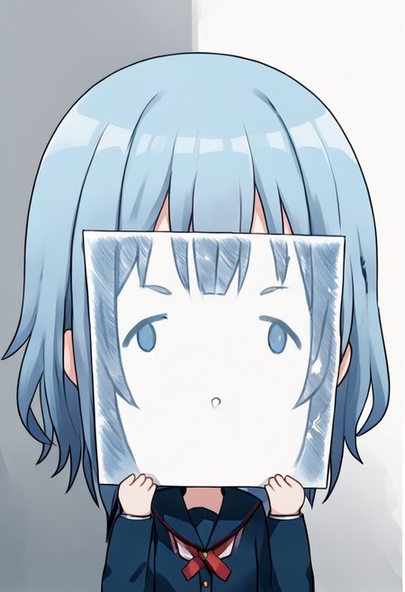 score_9, score_8_up, score_7_up,
source_anime,zPDXL3,
BREAK 
1girl,light blue hair,
school uniform,
fx-face, face_of_the_people_who_sank_all_their_money_into_the_fx_(meme),
BREAK 
PaperLikeFace,holding, paper, holding paper with emoji face on it,
shiny skin, shiny, oily skin, oily face,shiny face, 
class room,
extremely detailed , detailed background,
looking at viewer