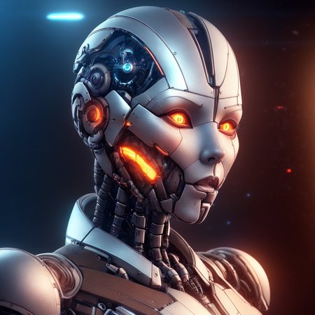 (cybernetics by emb-rrf2:1.05),(highly detailed:1.2),(best quality:1.2),(8k:1.2),sharp focus,(subsurface scattering:1.1),(award-winning photograph:1.3)
(one cyborg with brown hair:1.2), neon glow,face centered,(standing in a futuristic spaceport:1.3)
(highly detailed background:1.2),(sci-fi horror:1.2), (knollingcase:1.1),(dreamlikeart:1.0), dramatic lighting