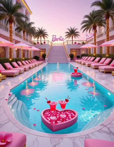 deluxe hotel in Barbie