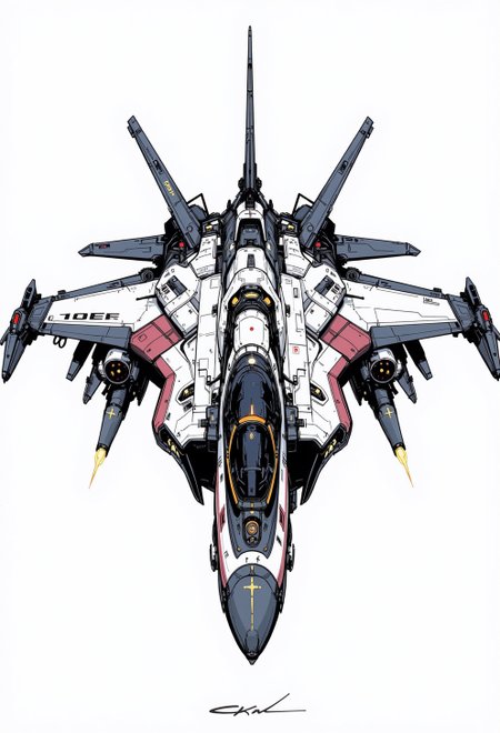 <lora:ck-nc-cyberpunk-V2-000013:0.65>, A digital artwork in the style of cknc, inksketch, the image is featuring a concept of a aerodynamic space engineered jet design
<lora:s1n0z1ck-flux-test-lora:0.3>
<lora:ck-Sommo-Concept-Art:0.6>
<lora:ck-shadow-circuit:0.3>
<lora:ck-MetalGearSolid:0.45>