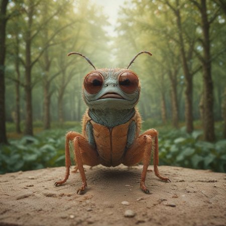 cinematic photo of  a bug's life   <lora:Happy_World:0.8>, 35mm photograph, film, bokeh,  professional, 4k, highly detailed,