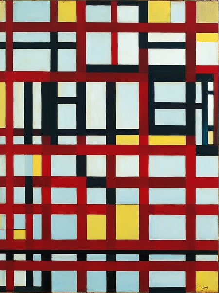 Neoplasticism, red squares,pmondrian