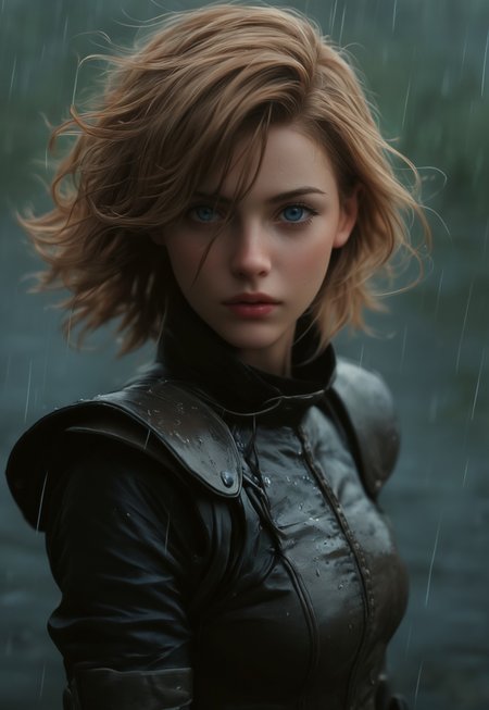 score_9, score_8_up, score_7_up, 
BREAK, 
1girl, solo, front view,
the Crusader Knight, in full armor, light hair, blue eyes, strong wind, rain, a battlefield in The background , dynamic shot, to the viewer, (((standing, full clothed)))
((upper body))
 (8k uhd:1,4)
 <lora:Dynamic Poses:1>
 <lora:detailed_notrigger:1>