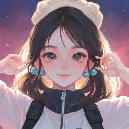 1girl, cute, ((front face)) <lora:fashionGirl_v20SmallFileSize:1.0>, masterpiece, best quality