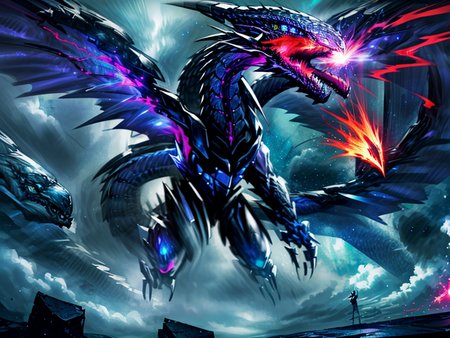 one dragon girl,roaring in the new york city,destroyed,broken,starry sky,woth fire,official art,unity 8k wallpaper,ultra_detailed,beatiful and aesthetic,beautiful,masterpiece,best quality,8k,insane detail,hyper detailed,hyper quality,high detailed,ultra detailed,,,,,<lora:add_detail:1>,<lora:Dragon:1>,<lora:SyFyEye1_XL_v1.0:1>,<lora:LCM_LoRA_Weights_SD15:1>