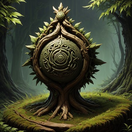 druidic object <lora:LoromXL_Druidic_Naturalism_v1:0.6>
