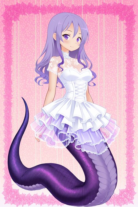 ((Masterpiece, best quality, illustration, high resolution, hyper detail, finely detailed, ultra-detailed),
Wallpaper, grand, anime, colorful, distinct, bishoujo),
detailed cute face, perfect face
BREAK
1girl, solo, full body,
<lora:SDXL_ILv1_LoCon_soulgirl_dataset_WCoff_bt08x02_ep008_05360_640x960_dim064_a008_con032_a004_LR00010_snr05_noise05_del:1>, Soulgirl,
<lora:SDXL_ILLU_LoCon_lamia_dataset_WCoff_bt04_ep012_06828_1024_dim064_a004_con032_a002_LR00040_snr05_noise00_del:1>,
lamia, monster girl, purple scales,
purple eyes, long purple hair, see-through, lace, wedding dress, layered skirt, park