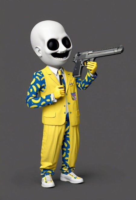 deagle, bananas in pajamas
