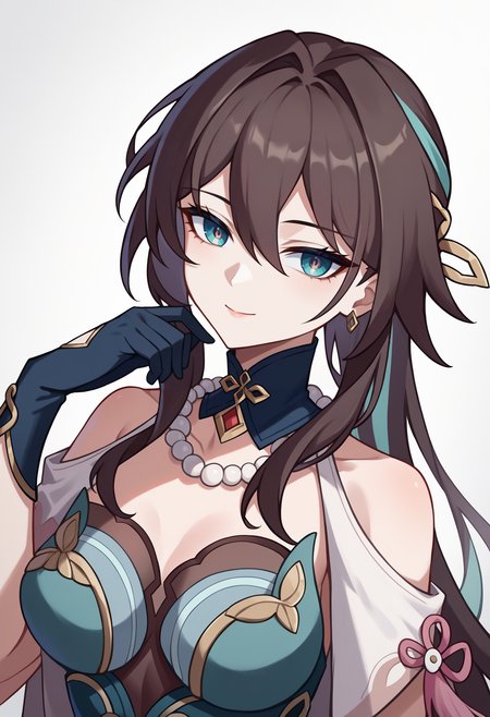 score_9, score_8_up, source_anime,female, <lora:wrenchhsrruanmeixl:1>,hsrruanmei,gloves, portrait, light smile, head tilt,