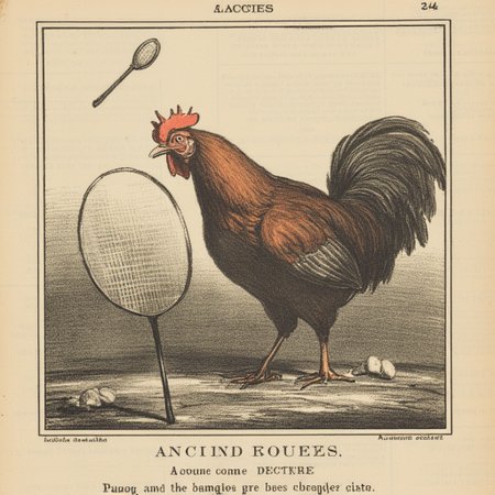 1800's French Lithograph and Gillotype