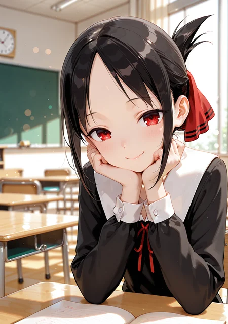 masterpiece,best quality,amazing quality,
1girl,looking at viewer,<lora:dansty:1>,smile,classroom,
shinomiya kaguya,