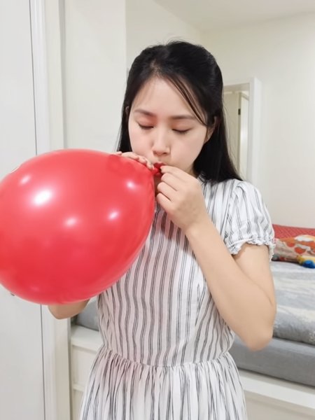 Balloon Blowing