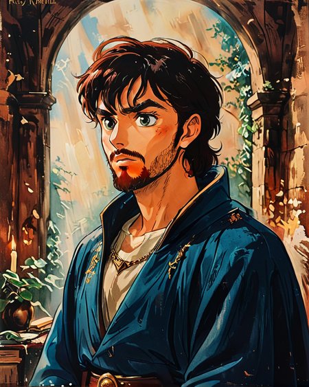 Vector Art, Wispy "Reign of Ivan the Terrible", Panorama, Normcore Art, Warm lighting, <lora:Vintage_Anime:1>