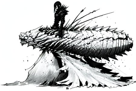highly insanely detailed, masterpiece, top quality, best quality, highres, 4k, 8k, RAW photo, (very aesthetic, beautiful and aesthetic),  
tsutomu nihei,nihei_tsutomu,blame!,blame gakuen!,abara,TNstyle,sidonia_no_kishi,(tunnel,hangar,tower), 
<lora:ABARA:1>, 
(1girl:1.3), 
solo focus, 
(pure white background,transparent background:1.2),âââ