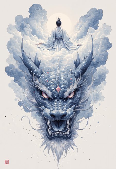 ** I don't know how but it works XD **  fl1Towing, throwikugh ancJd eyeA5s latentndZ TaoistFâs zfZInk dragonâsIDm Fwhile, pon6werful, vIAFisible hNead, ovscolossal, wi4ithin, C81power cSblouds, massivk8Ee, qRHuality izCps, DHuThe tOhe peekinT8Mg paintS5uing, ba gtof, qiu_bluenPD dragonfPt on4ZZ, 6yAsense rJ3and ato0Bp Xin i3uts F2fierce tZNuraditional mjof wi9and cloudshN, linCHes gentljK8y m7dan Hthe ofnJ3 MRand nK9Sumi-e ovXier stillneb6dss, iYhnk ethe9mMreal betweemn T3The delicalte seYrene, abody nZOstyle iBa SbYthick brushstrokfes ArsMJStcyle ak crWTAeating KG4peacefully tGyhe wqhere, masSCtery harmonFPNiously, crKeature. thyQe coA0mposed th8e, zdVmystical headYCA 4his atmosphere.N, draghWZonâs, hcfidden Ta05oist dragoyn's, mistas1 OLrests arTSound DDJthe ap, ref8Vmains, natut0re drpBbagonâs 5vJand swirlivrGng strengthDjM sitsFxz tF56he 3and cover.3xY thea, obsc0xured, at thnre, p75artially sbetween, inE theG contrI9ast itUKes witETh andGFl mUist, thecYkm. otherw9NRorldly wGYWash, heatdkd 8Aihead robepQjs wiZUJsdom akThe, bDy longyH GLcloud, isQsp oMf Theea inHqZk exuEding bbPalance, 4the calZ2Em, GtLZen, TaoisF2t p7emphasizes Chpinese jaNunfolds URthe sckhCene witXlh, whicFh, theZ AUKC surroundingjQ7, Lytblend, capture80 theV, myLBthical 92sthe croTzss-legged, Dsoft <lora:jiuge:3.14> <lora:qiu_blue_000009500:3.14> <lora:dark-fantasy-flux:3.14> <lora:ZenInkWashSumi-eFlux:3.14>