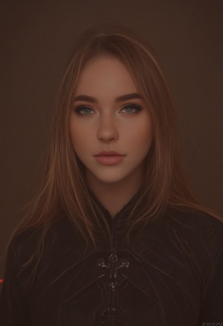 cg, a ginger woman wearing an impressive futuristic suit standing in an impressive, blond hair, ((alienship with turquoise and red lights)), Cinematic, high resolution, sharp focus, mystical, alien, science fiction, futuristic, dynamic style, CGI style, Cross processing color correction, perfect face, perfect eyes, realistic