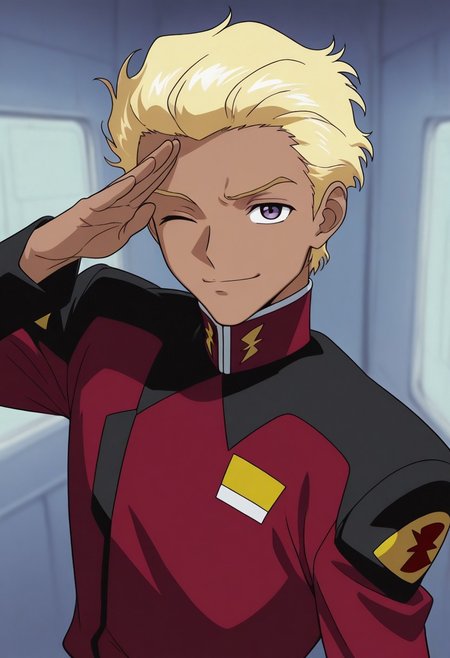 Dearka Elsman - Mobile Suit Gundam SEED (Commission)