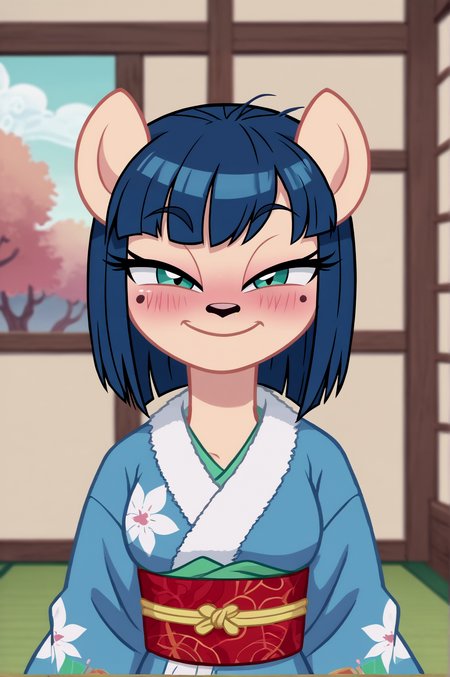 score_9, score_8_up, score_7_up,anime_source, source_anime, best background, detailed background, anime screencap,  girl, pony, fury, naughty face, horny, smug, blush, indoors, japanese clothes, kimono, <lora:JN_King_Cheetah:0.8>