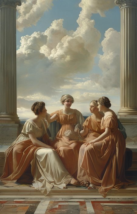style of patten of Neoclassicism [SDXL] 355