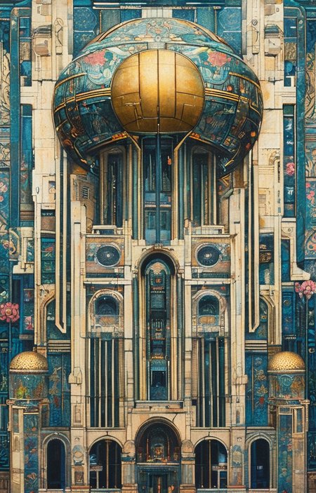 masterpiece,best quality,<lora:tbh192-sdxl:0.9>,illustration,style of William Morris cyberpunk city