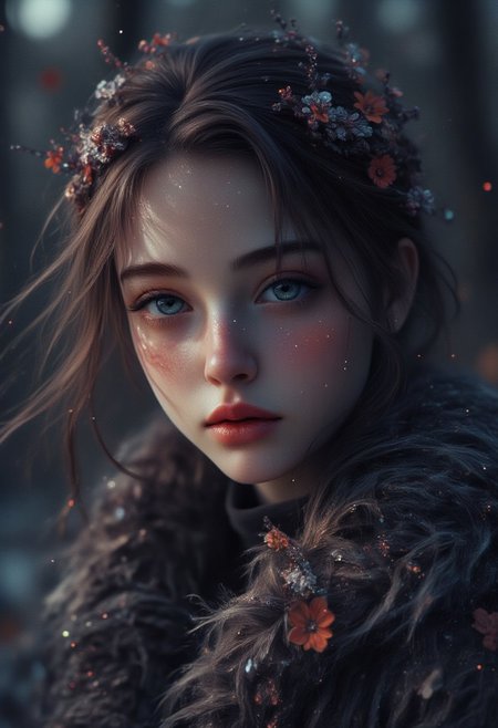 <lora:midjourney_whisper_flux_lora_v01:0.65>,
<lora:Midjourney_-_SemiReal_Dreams_FLUX_LoRA:0.75>,
<lora:Dever_Flux_Enhancer:0.8>,
<lora:Movie_Portrait:0.6>,
