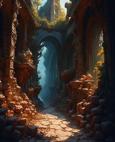 PonyScores7,Forbidden ancient sacrificial altar in the woods,masterpiece, best quality, very aesthetic,<lora:StS_PonyXL_Detail_Slider_v1.4_iteration_3:3> <lora:zy_Detailed_Backgrounds_v1:1.5>  <lora:Anime_Enhancer:1>