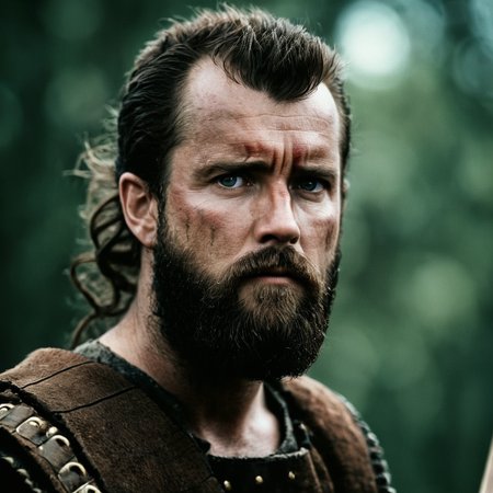 cinematic film still of <lora:add-detail-xl:0.7>1
<lora:detailed:0.4> detailed style
<lora:perfection style:0.4> perfection style
 <lora:Braveheart film style:0.9>
Braveheart film style In 1280
sottish warrior man with a beard and a large axe, shallow depth of field, vignette, highly detailed, high budget, bokeh, cinemascope, moody, epic, gorgeous, film grain, grainy