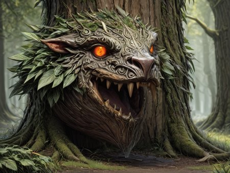 druidic beast head <lora:LoromXL_Druidic_Naturalism_v1:1.2>
