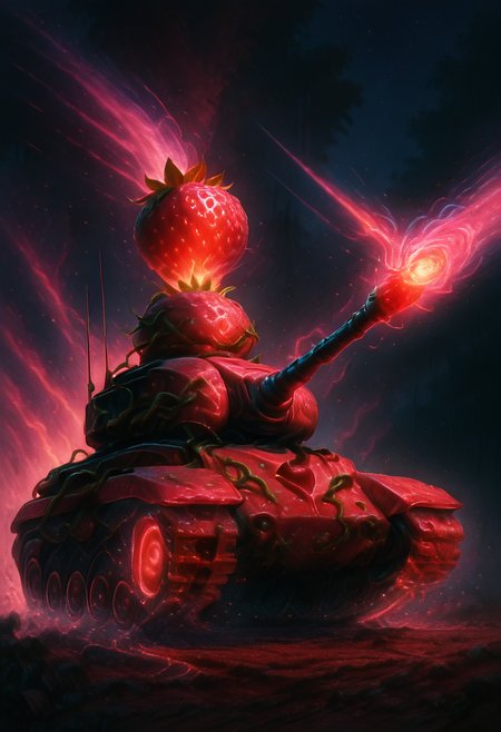 masterpiece, best quality,    strbrry,      ,<lora:StrawberryWorldMorph_IXL_v1:1.0>,  D1sc0Pnk, tank, <lora:DiscoPunk_IXL:1.0>,