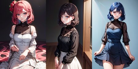 highly insanely detailed, masterpiece, top quality, best quality, highres, 4k, 8k, RAW photo, (very aesthetic, beautiful and aesthetic), rolled lob hairstyle, 
__lazy-wildcards/dataset/background-color__, 
<lora:rolled_lob-1.0:0.6>âââ