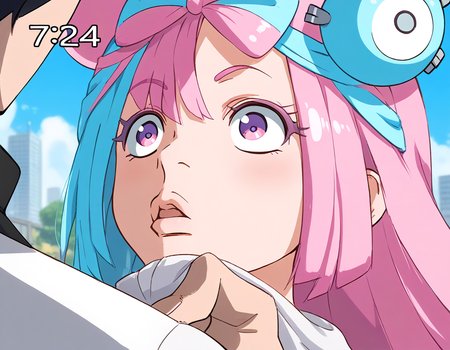 <lora:HyLper-Accelerate-PAseer:1><lora:Fixhands_anime_bdsqlsz_V1:1>score_9, score_8_up, score_7_up, uncensored, source_anime, intricate details, perfect anatomy BREAK
1boy, 1girl, iono_\(pokemon\), 
nijiuraseven, outdoors, city,
<lora:nijiuraseven_XL(pony)fix:1>