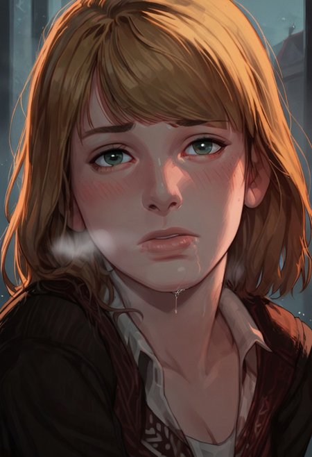 score_9, score_8_up, score_7_up, 1girl, indoor, BREAK tanamachi_kaoru, amagami, (green eyes), (blond hair), curly_hair ,medium hair, long_sleeves ,messy_hair, solo, wavy_hair, blush, heavy breath, BREAK close mouth, city park background, female focus, shaking, motion line, shy, blush, pov, masterpiece, best quality, very aesthetic, newest,  maxine_caufield_byammpu, (ashleygraham)