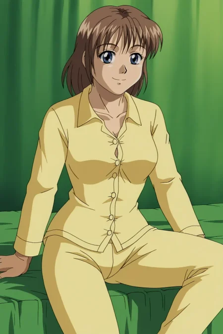 score_9, best, masterpiece, uncensored,
1girl, solo, smile, retro artstyle, 1990s (style),
(LTHRMNUFOWatcher:1.2), pajamas,
<lora:LeathermanUFOWatcher_V2:0.8>​​​