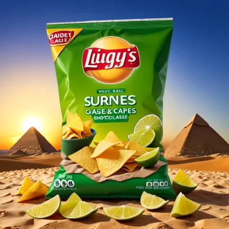 (chips bag showcase) <lora:56_chips_bag_showcase:1.1>
Lime background,
high quality, professional, highres, amazing, dramatic,
(Ancient Egyptian pyramids and desert sunset:0.5),