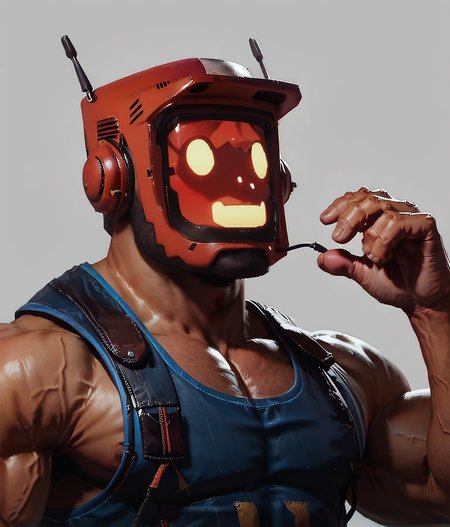score_9, score_8_up, realistic, rating_safe, bif,
<lora:Screen_Face-000018:.8>, SCREENFACE, SIMPLE FACE, SCREEN HEAD
, muscular male, glossy skin, bara, mature, male, handsome, <lora:egg_leonard-04:.2>, <lora:style_Concept Art DarkSide Style LoRA_Pony XL v6:1>