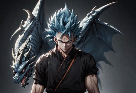 Jujutsu Kaisen dragon Blue Lock Super Dragon Ball