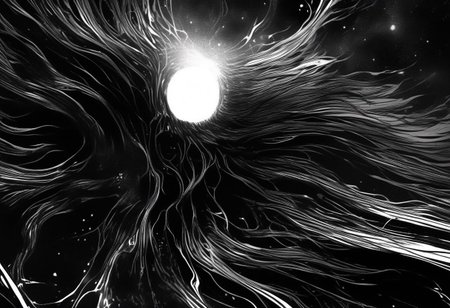 Elder evil, space huge gruesome monster, creepy, scary, space, void, space horror <lora:itoStyleLycoris:0.75>