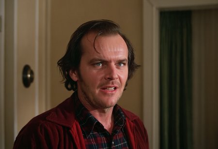 Shin1ng, Jack Torrance, man, closeup, bedroom, room 237, Overlook Hotel, indoors