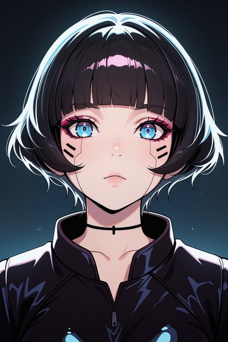 masterpiece, best quality, absurdres,
<lora:ILERSasha:0.8>
ERSasha, 1girl, black hair, short hair, blunt bangs, blue eyes, looking at viewer, portrait