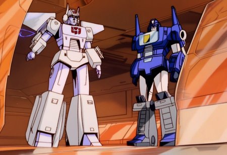 score_9, score_8_up, score_7_up, animation, transformers, 1girl, robot, Decepticon, Tall, slim, Seeker, Starscream glowing eyes, blue eyes, large eyes, circular eyes, white armour (minor blue detail), forward long jet swept wings, transforms into futuristic Stealth Mig Fighter Jet, full body, cowboy shot, smiling, holding null ray blasters, Decepticon Symbol, long skirt armour (minor blue glass detail), head crown,
 <lora:StarScream1.2:1>