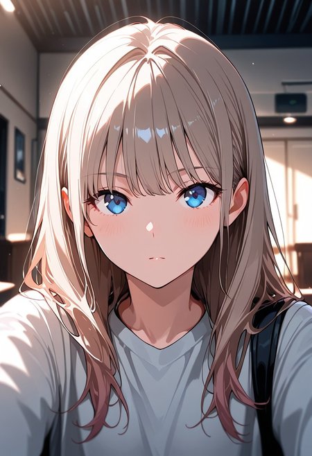 looking at viewer, 1girl, solo, 
absolutely eye-catching, Masterpiece, best quality, ultra-detailed, CG, aesthetic, trending, score_9, score_8_up, newest, subtle texturing, depth of field, cinematic composition,
Detailed background, intricate cinematic background,