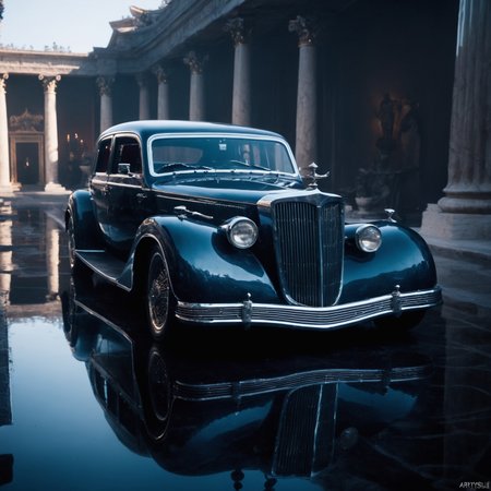image in zz artstyle, (Hades themed car:1.2), realistic, reflection, cinematic, cinematic shot, cinematic lighting, depth of field, concept car, dynamic, god of underworld, olympus, greek mythology, <lora:lora_32-32_render_adamw8bit_constant_2e-5_100ep_fp16_0drop_scaleweight0_minsnr5-2repeats:1>