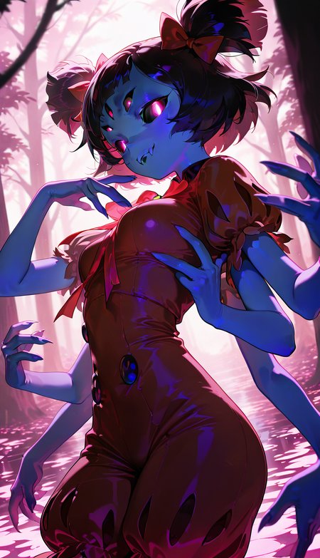 Muffet - Undertale (Illustrious & Pony LoRA)