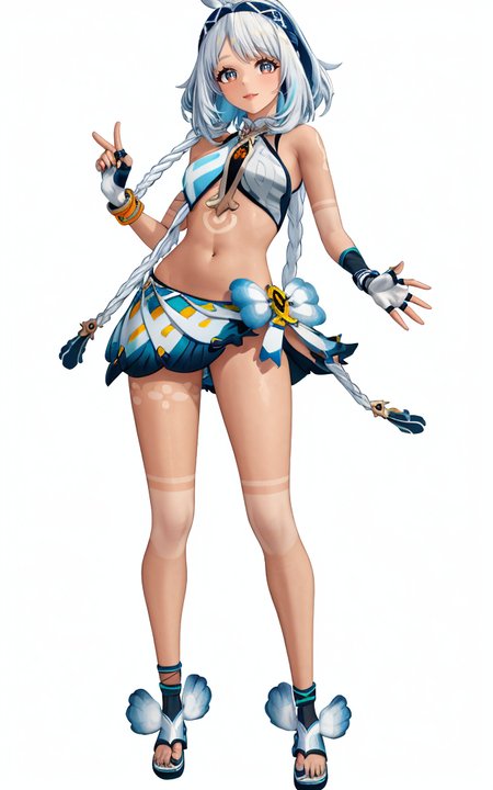 (SDXL | SD1.5) Lora-玛拉妮-Mualani-原神 Genshin Impact-MIHOYO Collection 米家全家桶系列